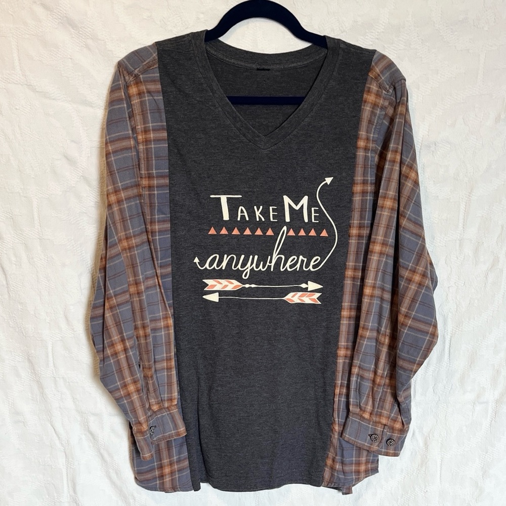 Handcrafted Upcycled Kilkenny Kreation, Size L